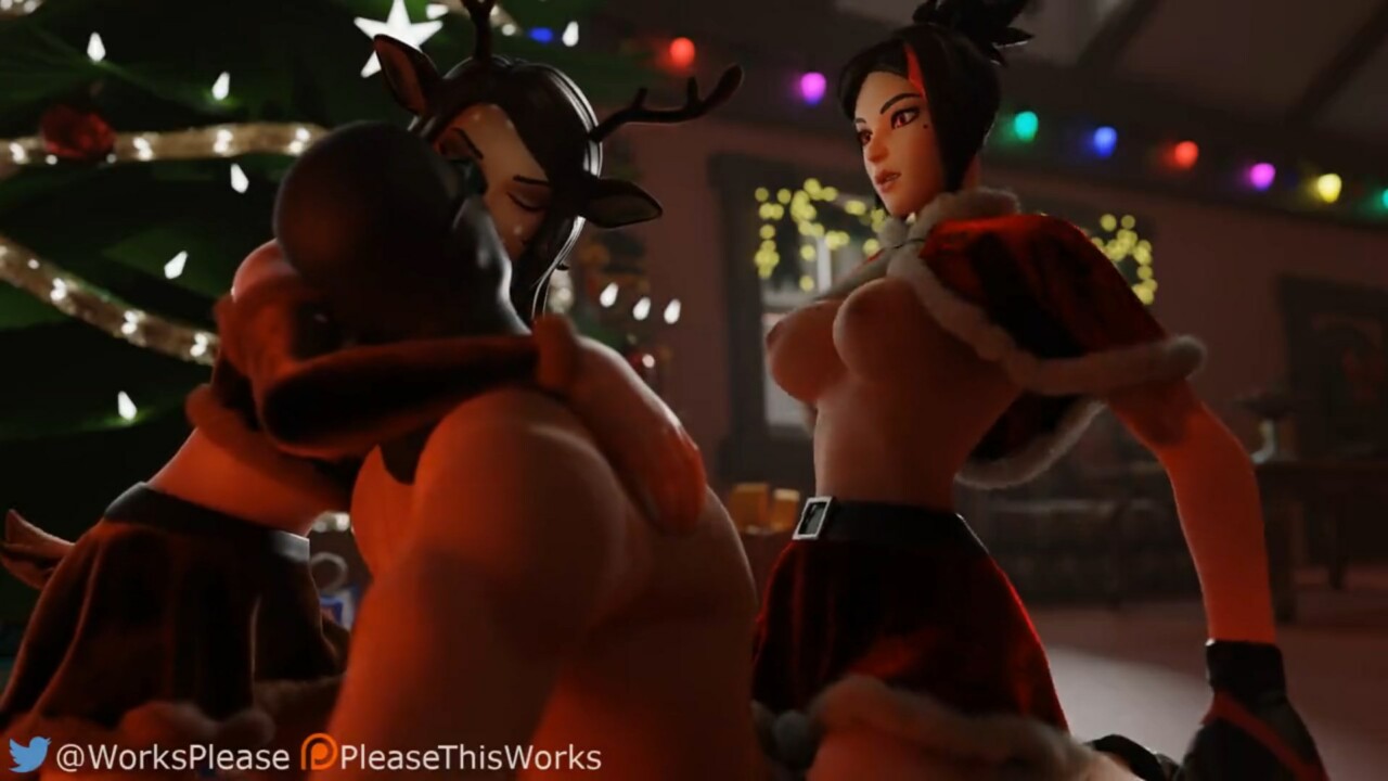 Skye and Demi Christmas Gift - Fortnite - SFM Compile