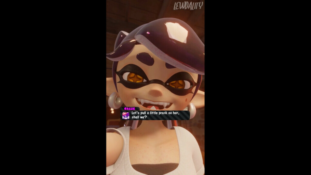 Futa Callie prank gone lewd