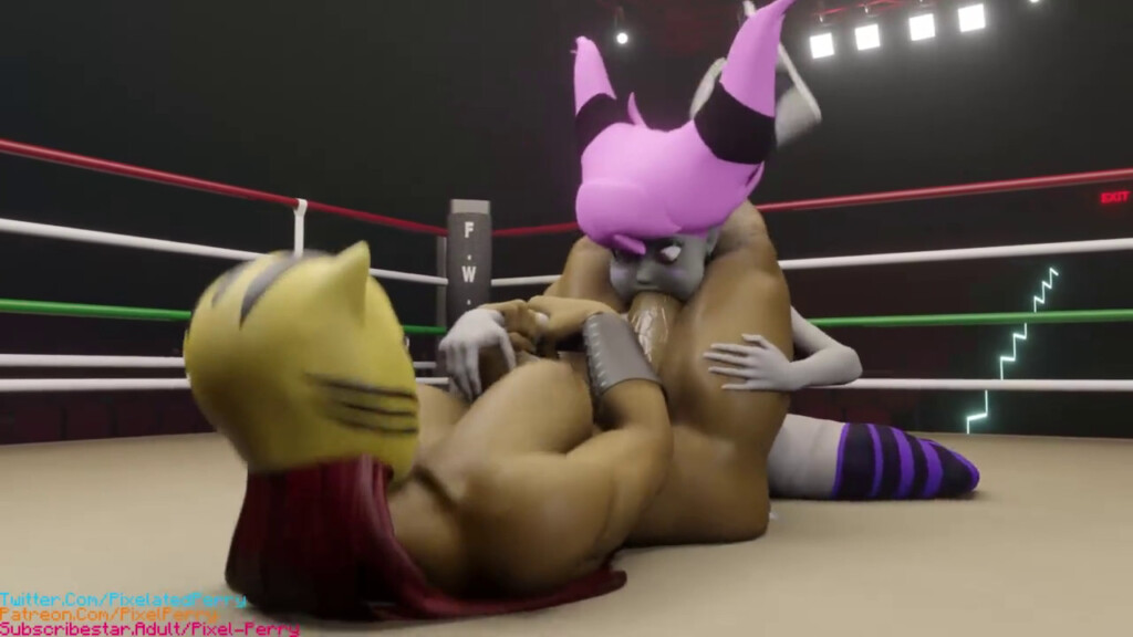 Futa Pantha choke hold Jinx