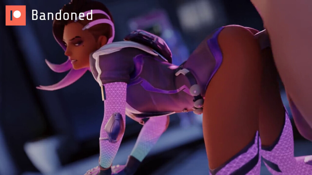 Sombra fucked in doggystyle position