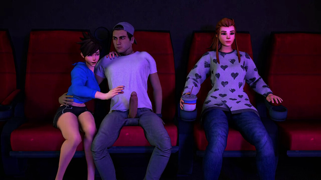 Tracer and Brigitte movie night