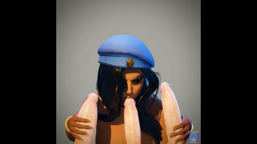 Ana handling 3 cocks