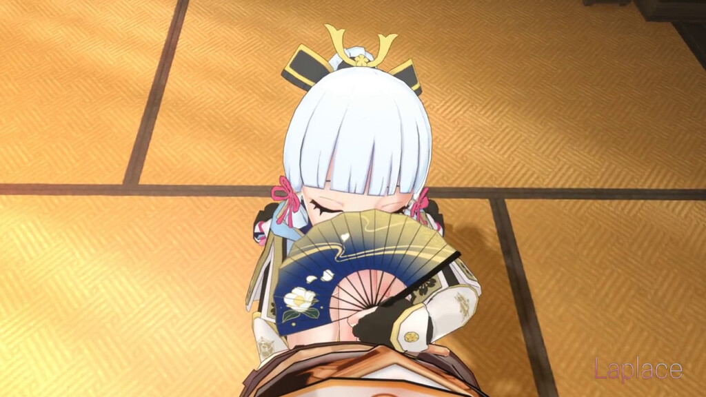 Ayaka convinces Aether to join the resistance