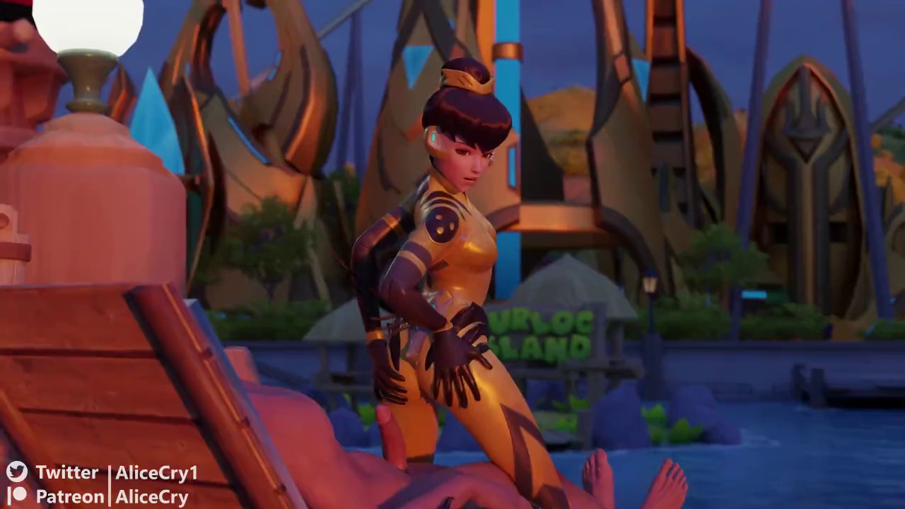 B.va giving a buttjob - Overwatch - SFM Compile