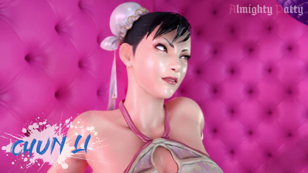 Chun li, Juri Han and floating dicks