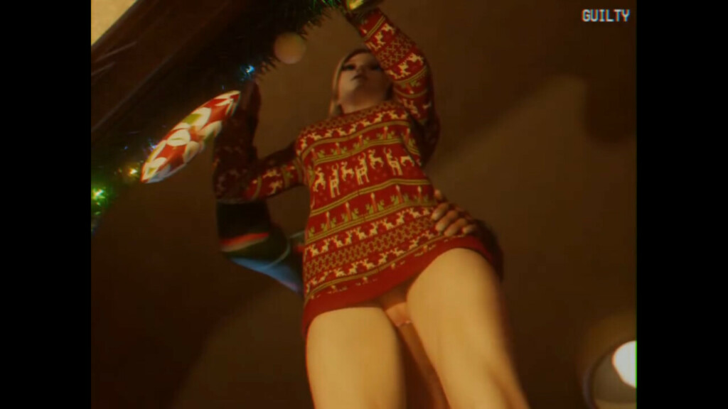 Gwen Stacy Christmas Cumshot