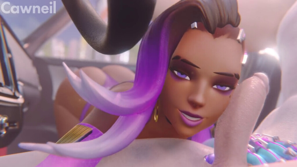 Sombra blowjob on the road