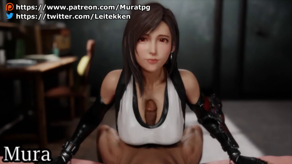Tifa Lockhart's Titty fuck cumshot