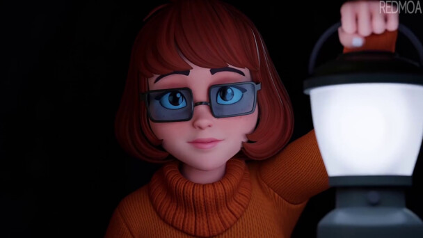 Velma found a ghost cock