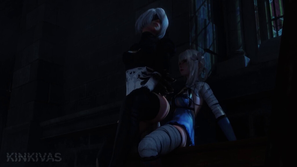 2B sitting on Kaine