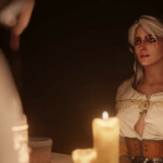 Ciri tied up and fucked by a monster