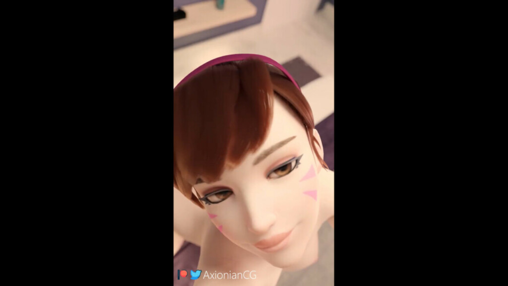 Cumming in D.va's mouth