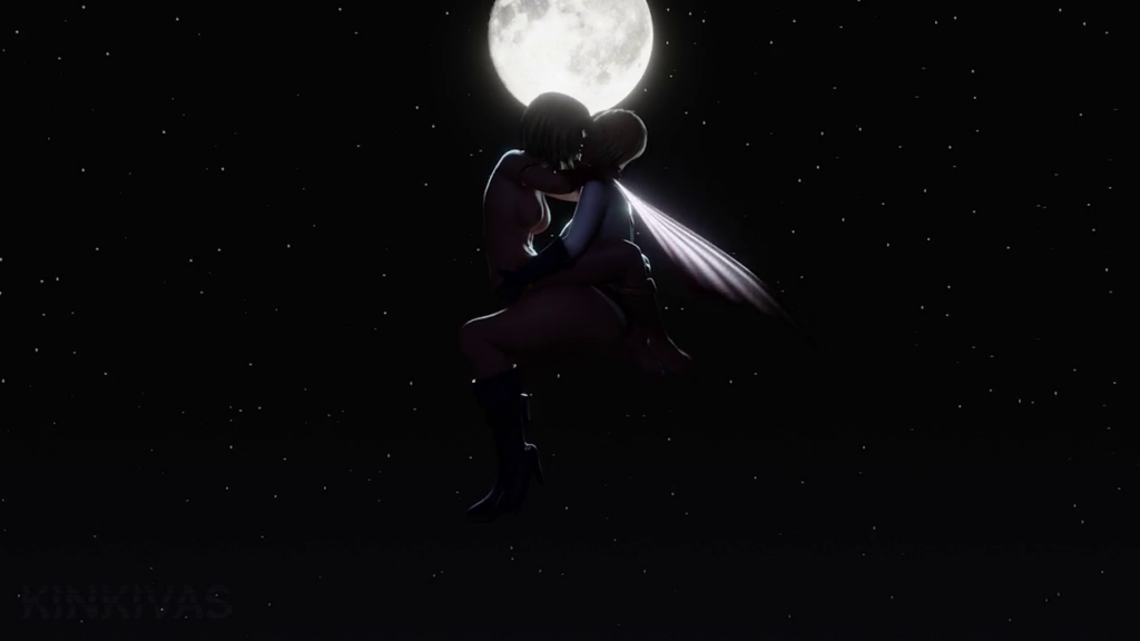 Supergirl and Futa Power girl midair fuck