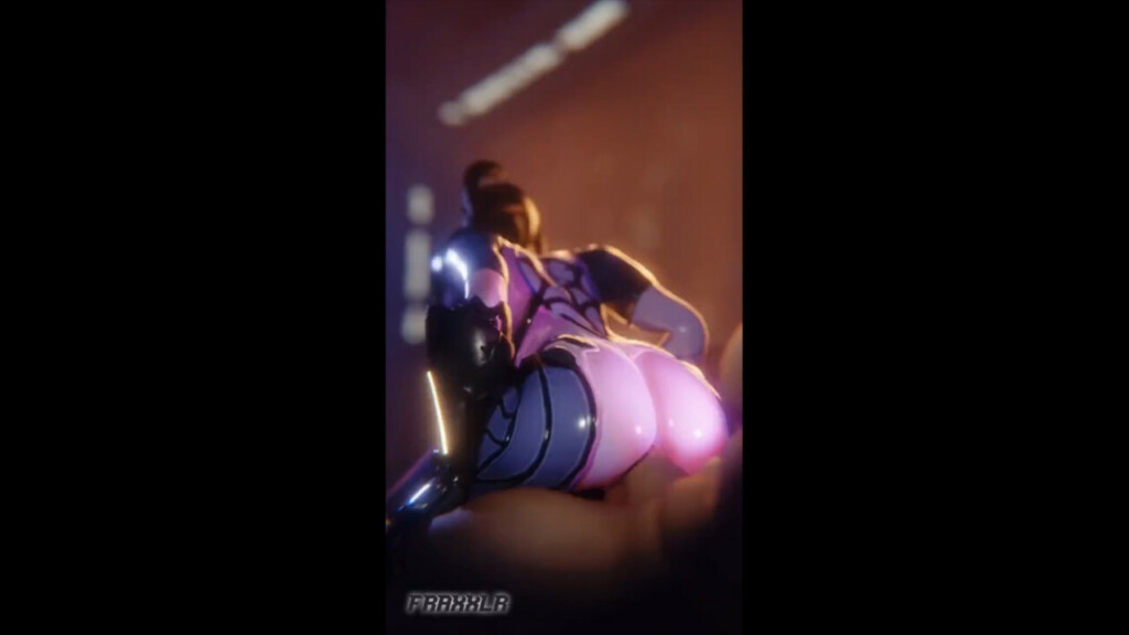 Widowmaker's anal ride