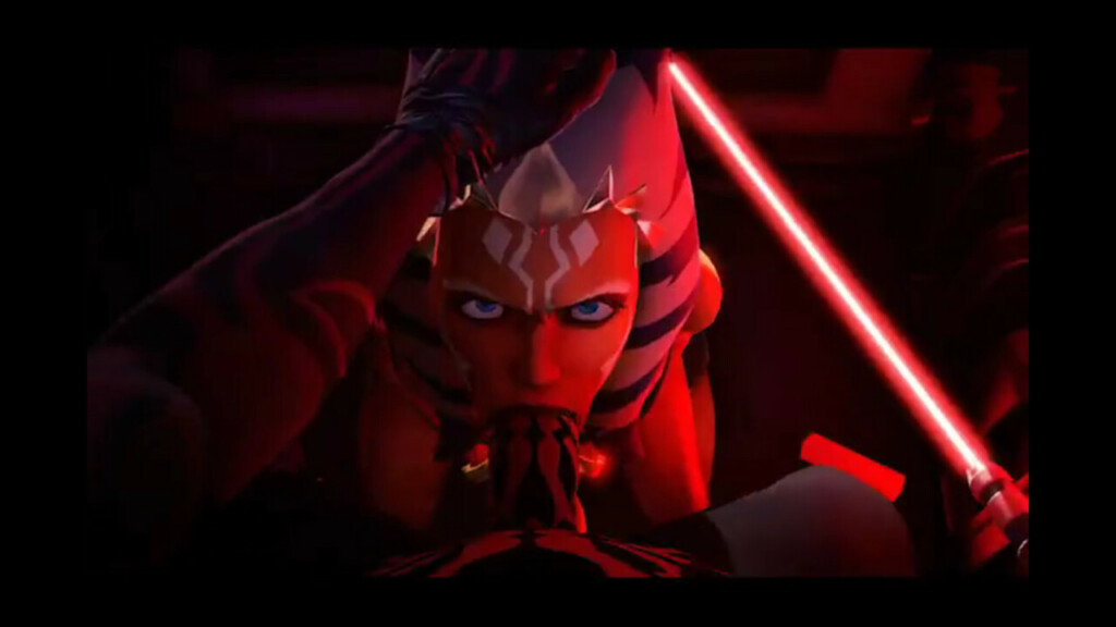 Ahsoka Tano sucking Darth Maul