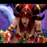 Alexstrasza fucked from behind