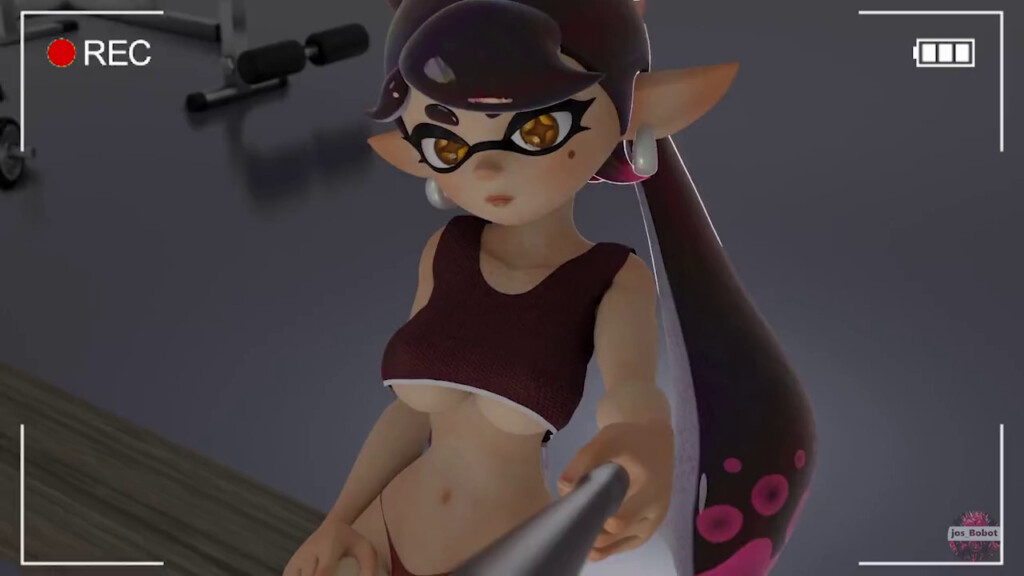 Marie and Callie at the gym