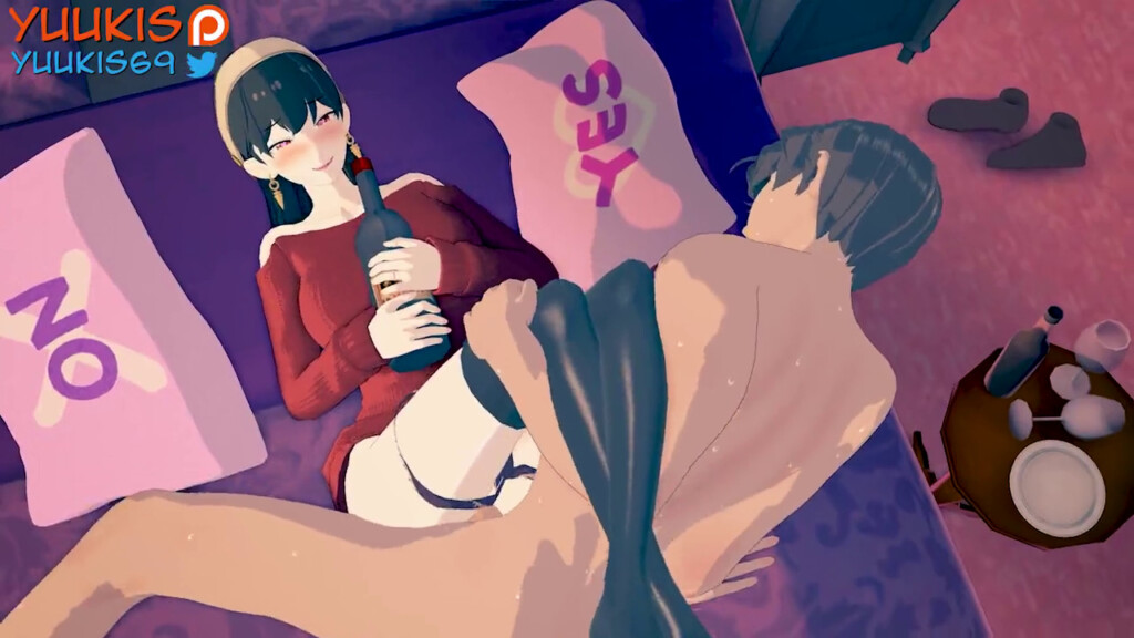 Drunk Yor sexy time