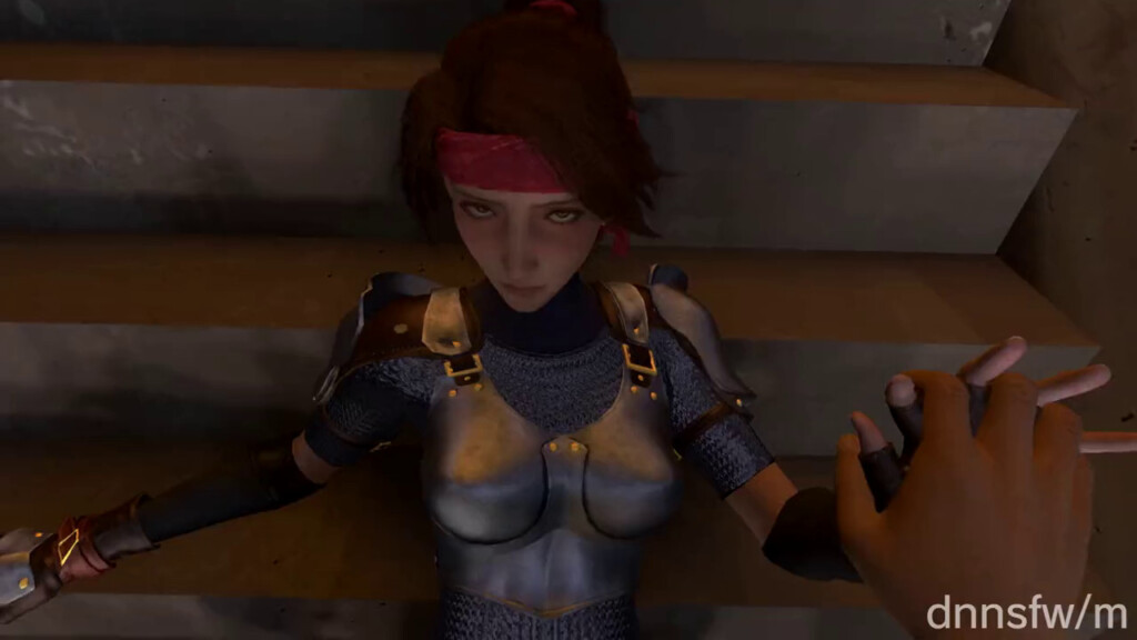 Jessie fucked on the stairs