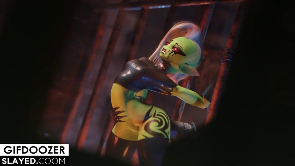 Lord Dominator penetrated by a machine