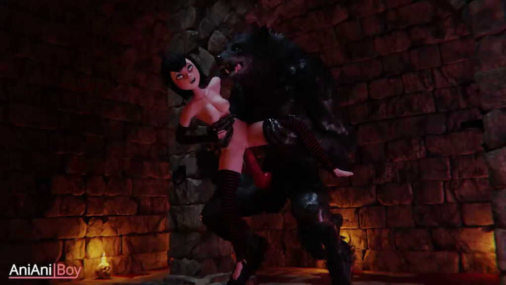 Mavis creampied by a werewolf