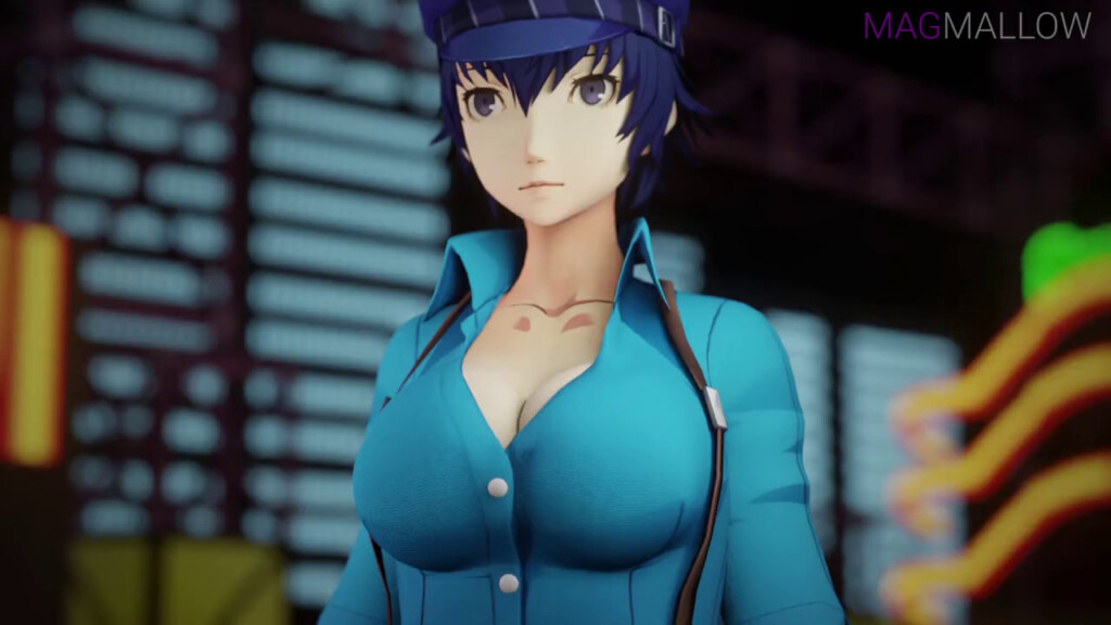 Naoto Shirogane Popping buttons
