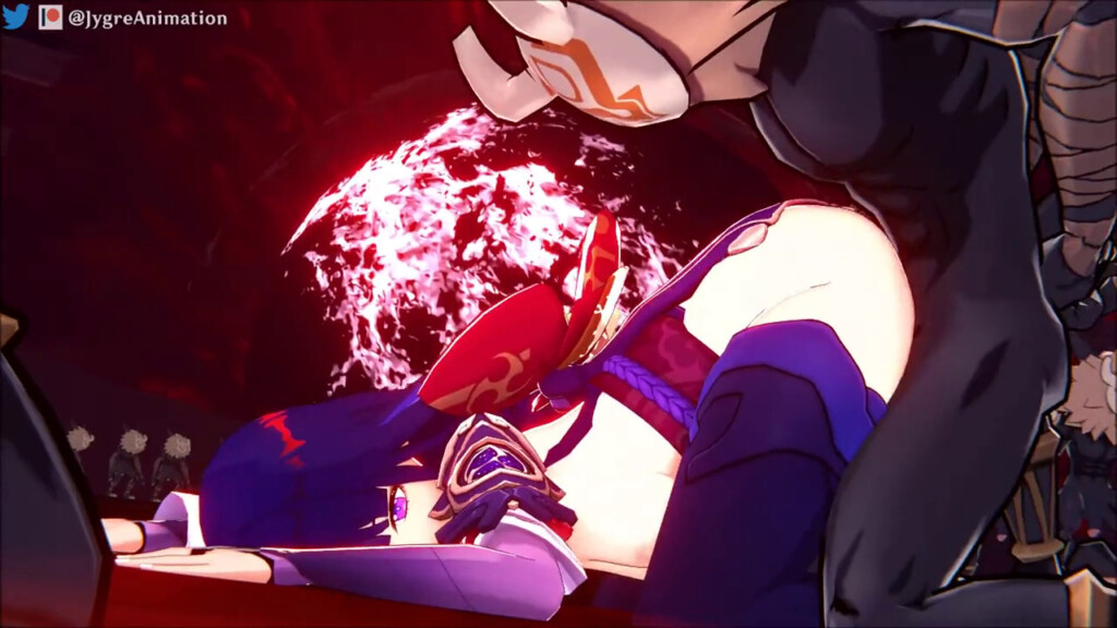 Raiden Shogun fucked by hilichurl