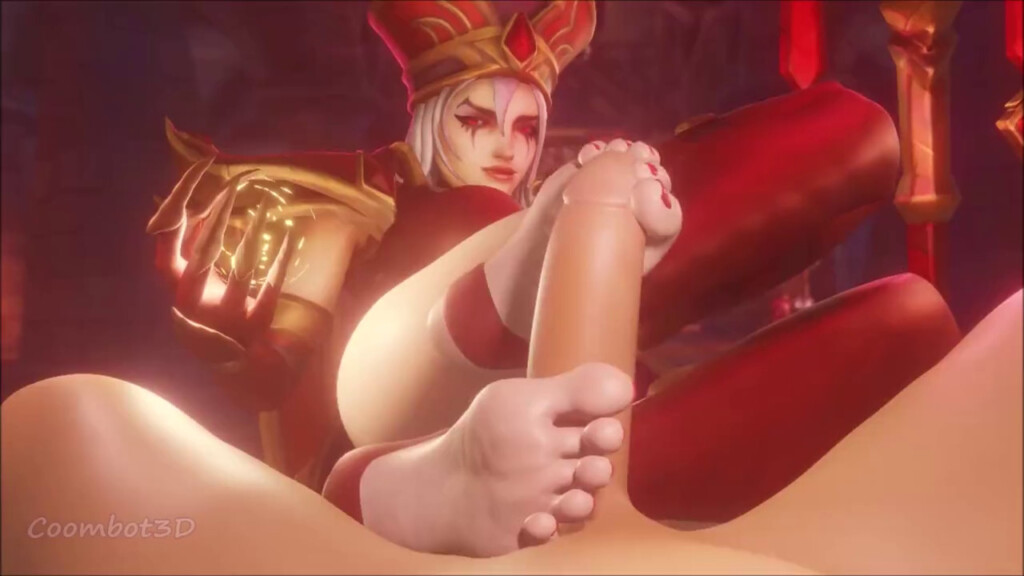 Sally Whitemane Footjob