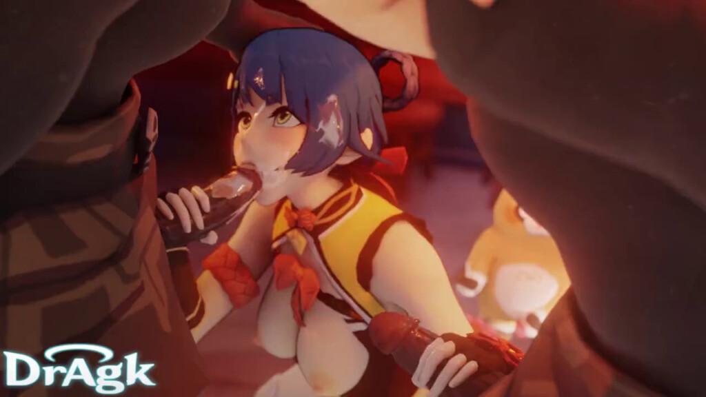Xiangling sucking off hilichurls
