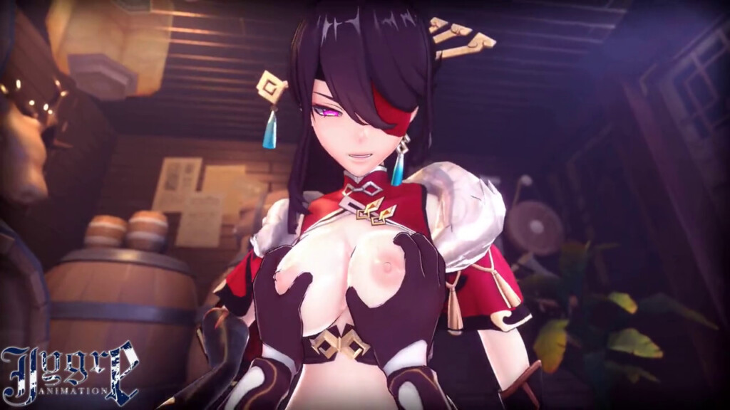 Beidou cowgirl riding pov (Bad ending)