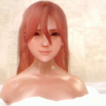 Honoka in the bath