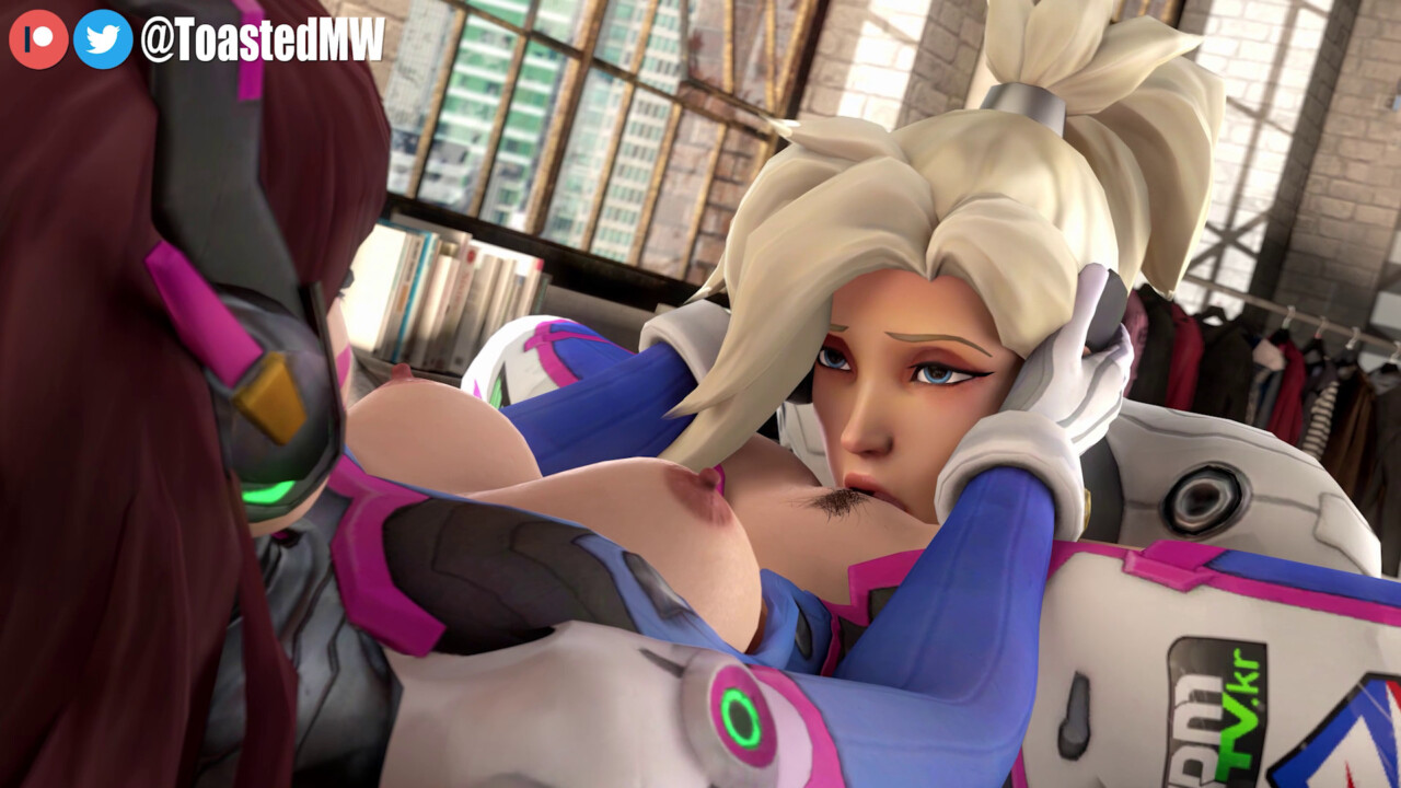 Mercy going down on D.va - Overwatch - SFM Compile