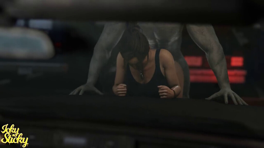 Mr X pounding Claire Redfield