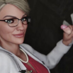 Nurse Harley Quinn gloryhole facial
