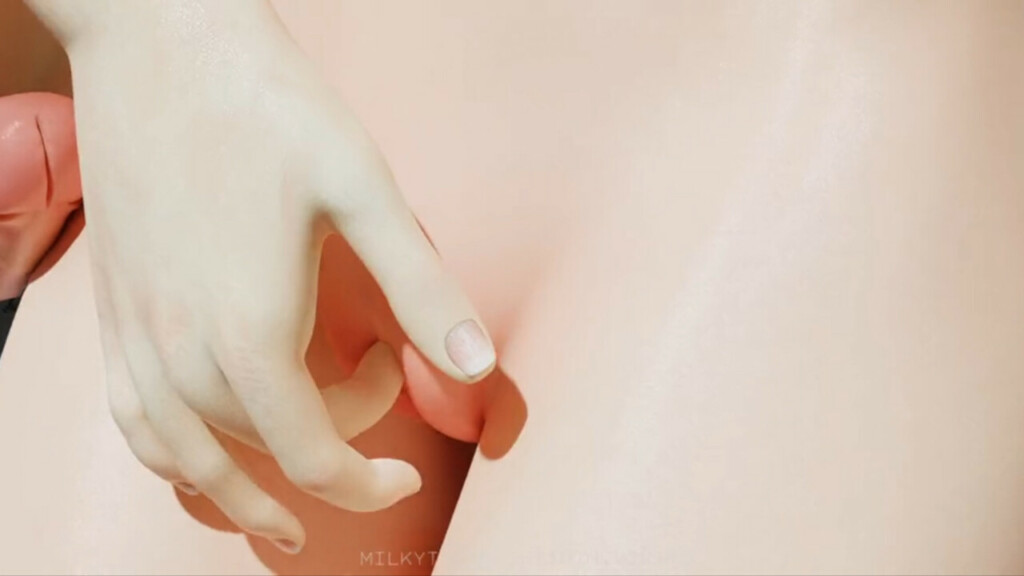 2B gets fingered on the beach