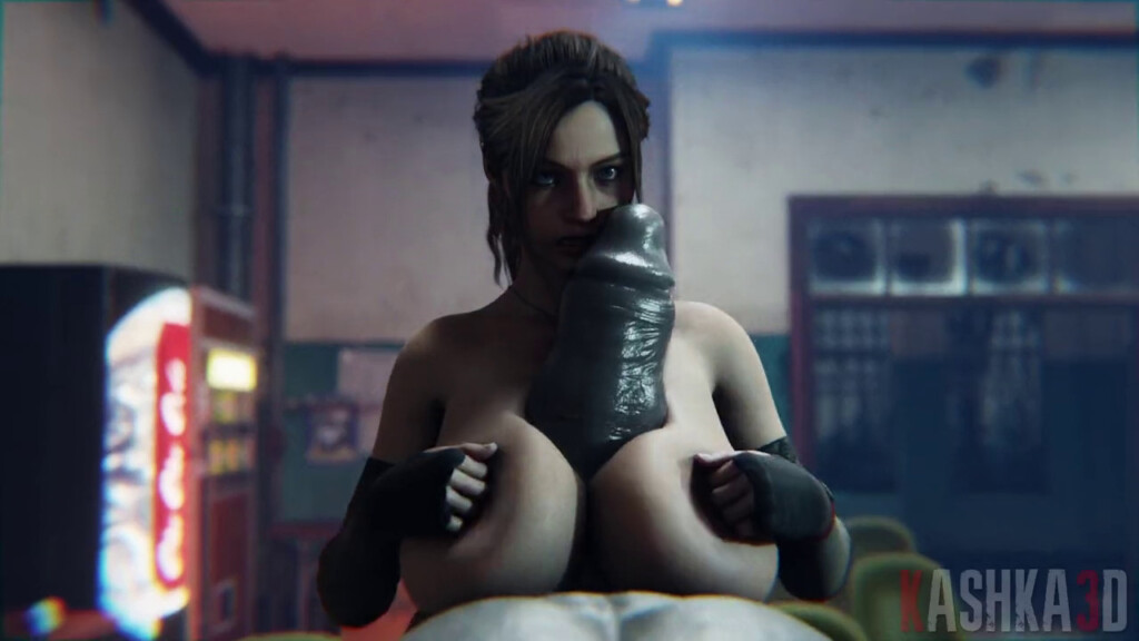 Claire Redfield big titsjob