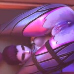 Cum leaking out of Widowmaker
