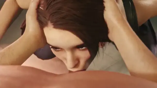 Jill Valentine deep deep throat