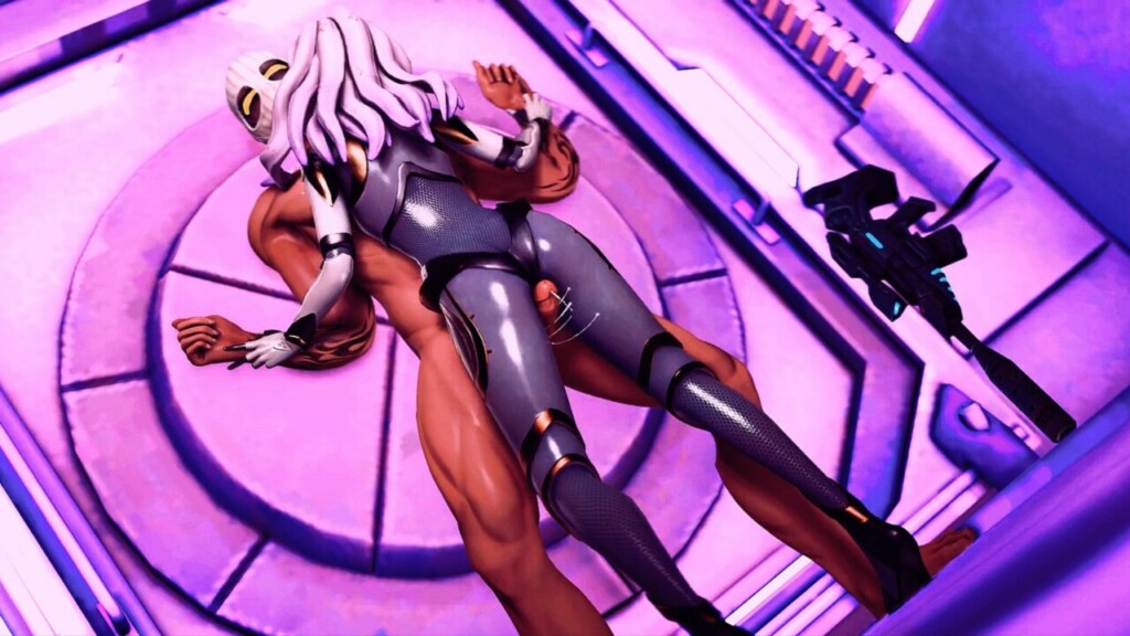 The Huntress's thighs fuck