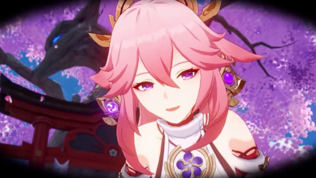 Clapping Yae Miko