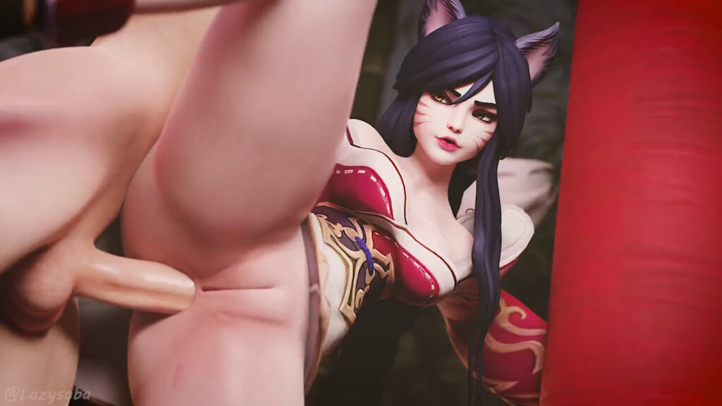 Classic Ahri anal fuck