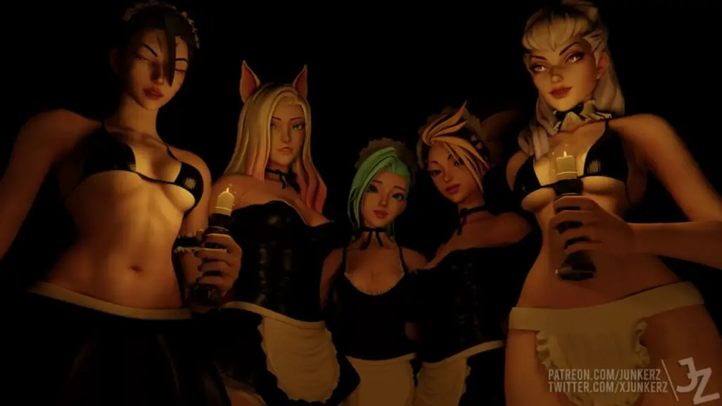 Cumming on KDA Maids