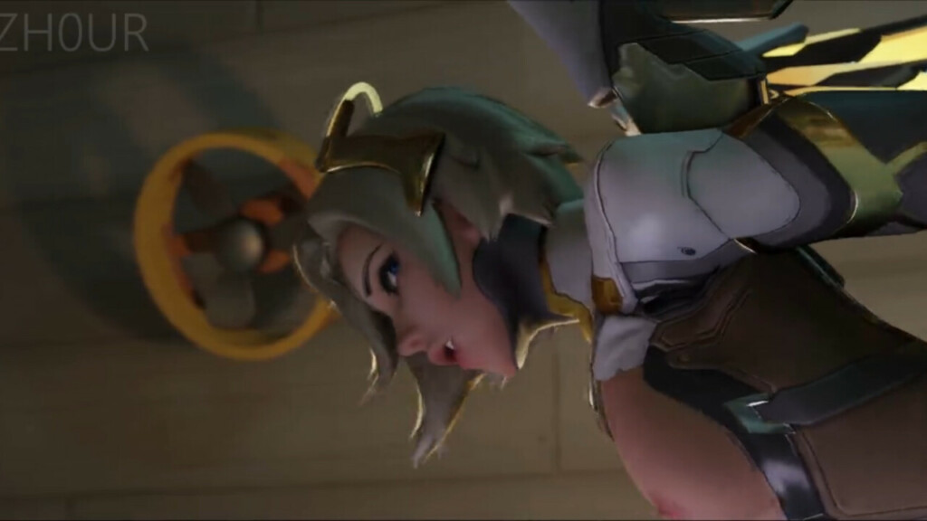 Cute Mercy fucked from behind