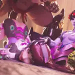 Doomfist cumming all over D.va