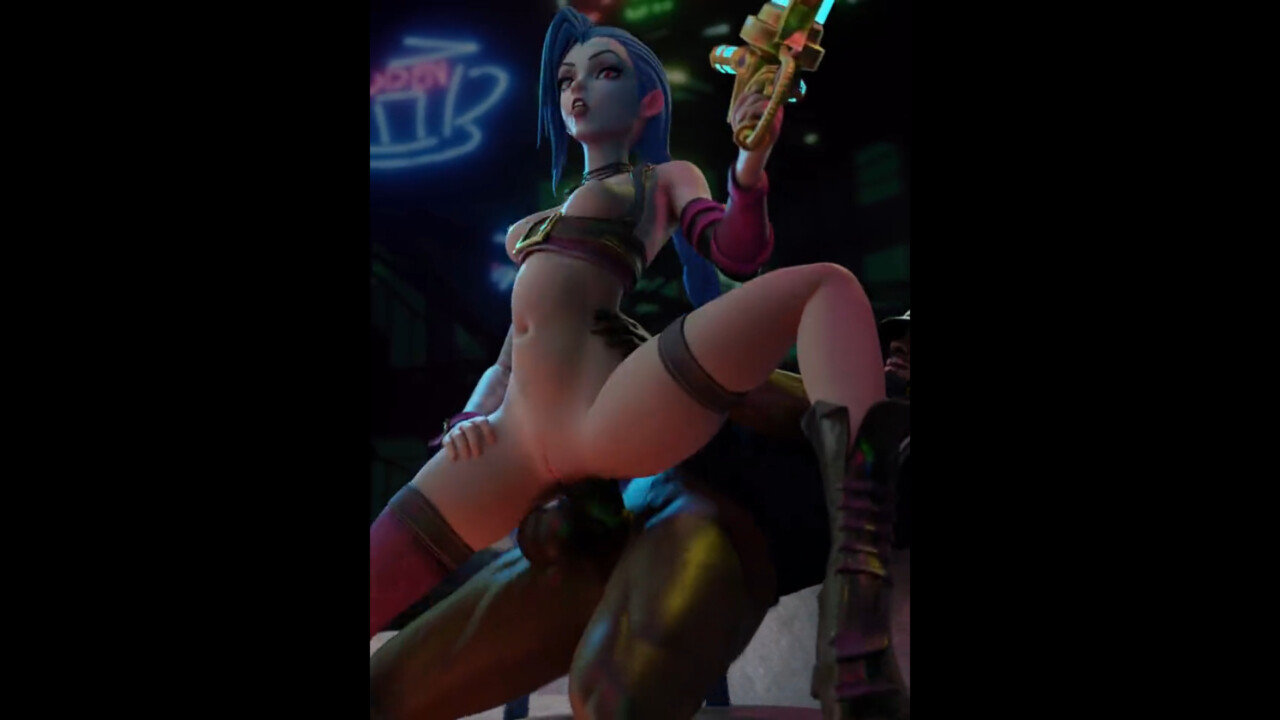 Jinx stomach bulged from a bbc - League Of Legends - SFM Compile
