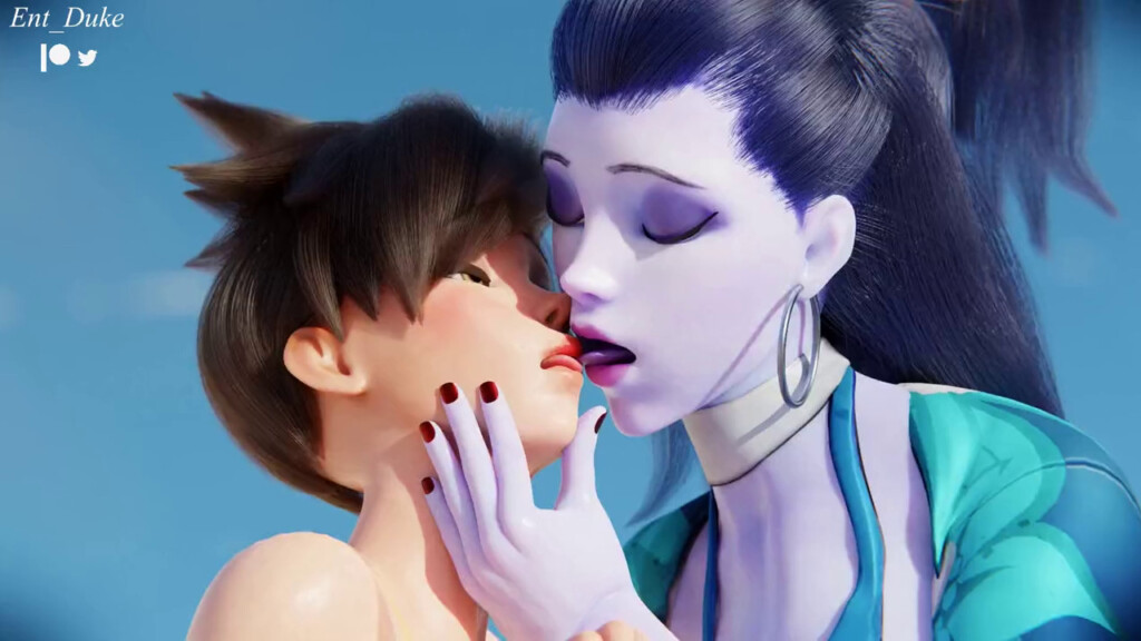 Tracer making out with Widowmaker