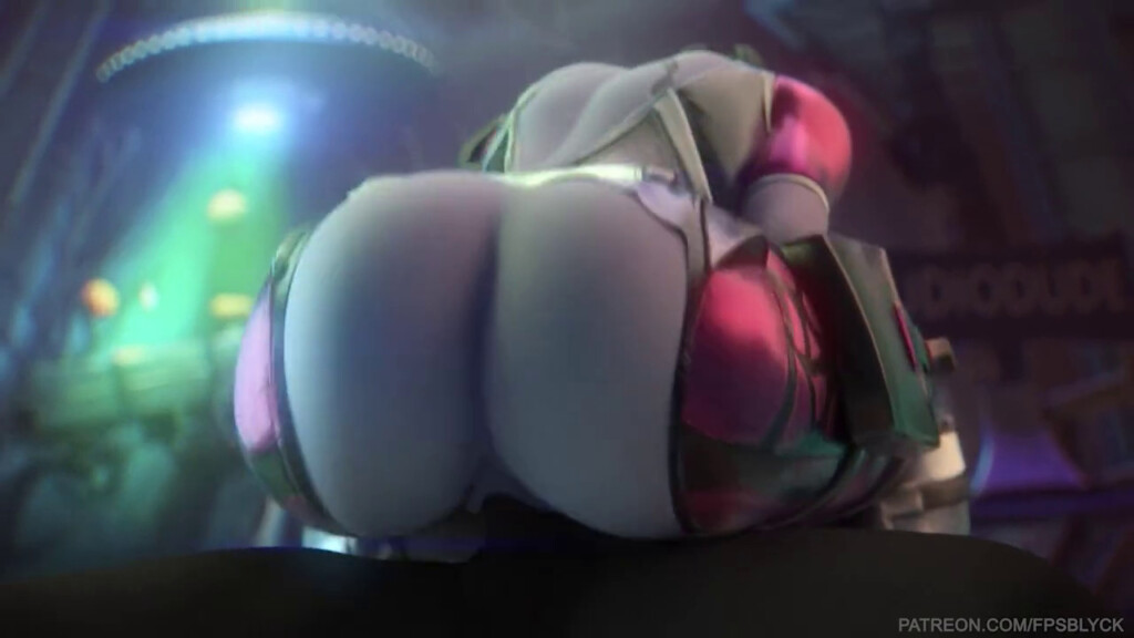 Widowmaker thicc booty riding (Blacked)