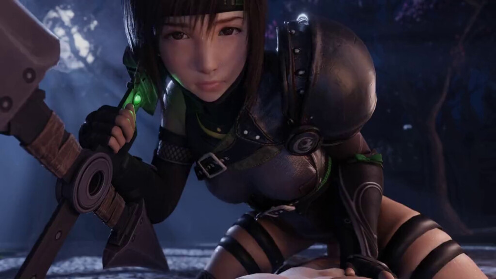 Yuffie Kisaragi cowgirl ride pov
