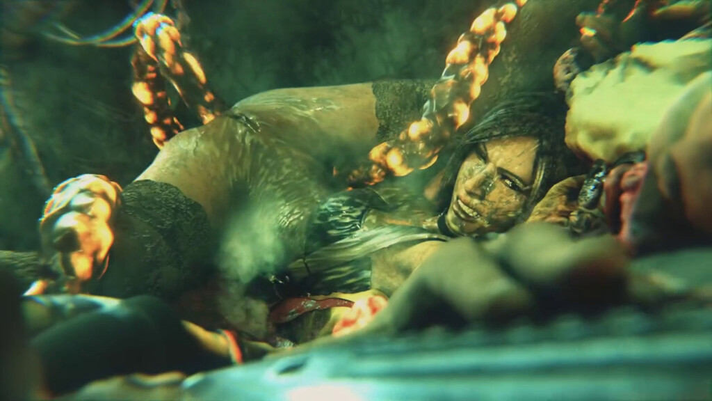 Ada Wong cum inflated by tentacles