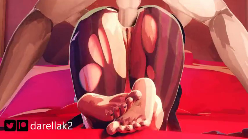 Jinx anal doggystyle